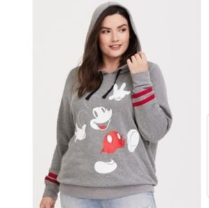 Torrid mickey mouse hoodie